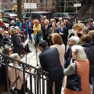 Three New Cultural Medallions Honoring Distinguished Murray Hill Residents Are Unveiled